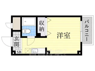 パロスバーデス【1階】の間取り