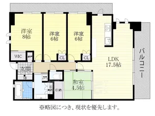 プラウド八事テラス【5階】の間取り