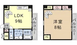 K-FLAT【7階】の間取り