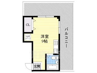 福田ポリス【5階】の間取り