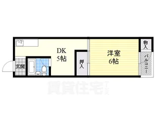 シャトーバロン【3階】の間取り