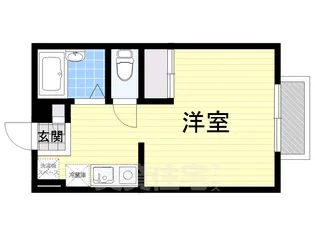 ル・シエール大野【1階】の間取り