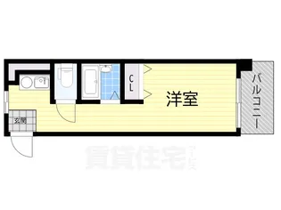 カターラなにわ【3階】の間取り