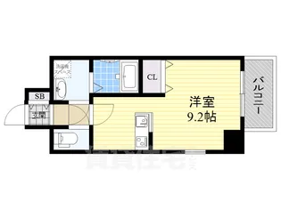 アレーヌコート金山【6階】の間取り