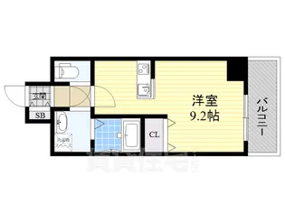 アレーヌコート金山【8階】の間取り