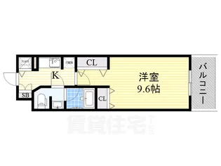 セノアタワー泉【9階】の間取り