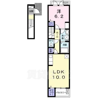 ベルハーモニー 5【2階】の間取り