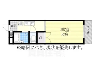 アルファ南分【3階】の間取り