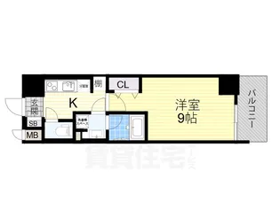 大阪府堺市堺区車之町東1丁【マンション】の間取り