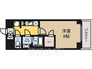 プレサンスNAGOYAファスト【14階】の間取り