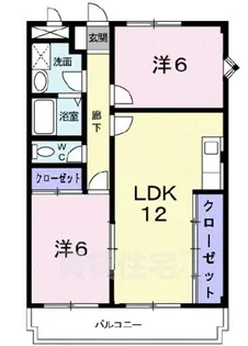 K‘sハウス【2階】の間取り