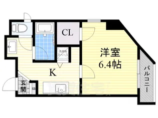 ルミエール加島【3階】の間取り