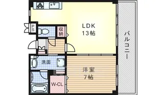アドニスセンリ【5階】の間取り