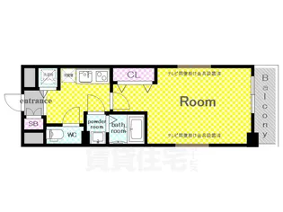 Luxe京都西大路【5階】の間取り