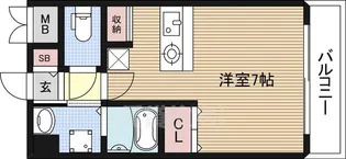 リセスコート2【3階】の間取り