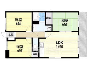 プチサンク【3階】の間取り
