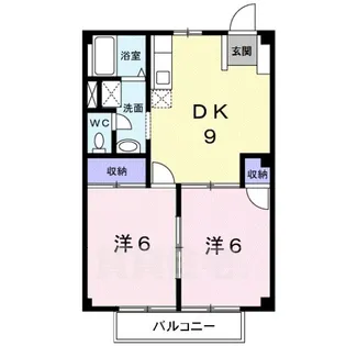クレセント大高【2階】の間取り