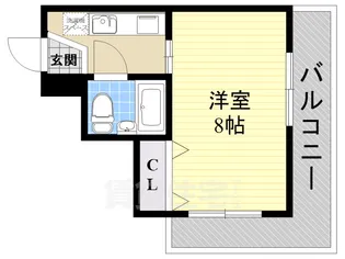 新井マンション【5階】の間取り