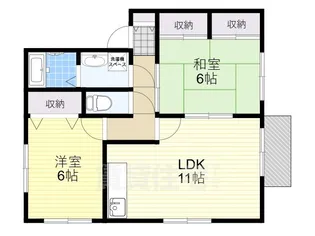 Haru-2【1階】の間取り