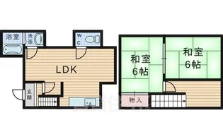 北町荘【2階】の間取り