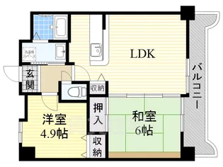 スプリングヒルズ3【4階】の間取り