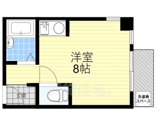 エルメゾン中桜塚【3階】の間取り