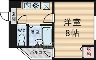 大阪府豊中市螢池南町3丁目【マンション】の間取り