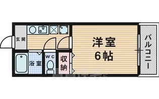 阪口ハイツ【2階】の間取り