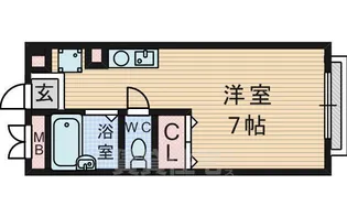 大阪府豊中市南桜塚3丁目【アパート】の間取り