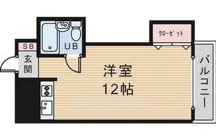 メゾンクレール【2階】の間取り