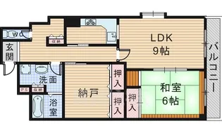 大阪府豊中市柴原町5丁目【マンション】の間取り