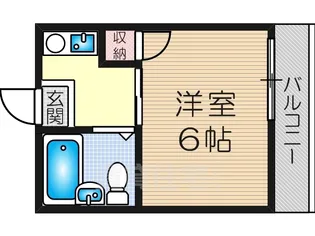 第3平野マンション【2階】の間取り