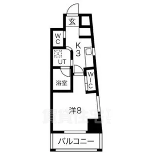 AZUR YABACHO【3階】の間取り