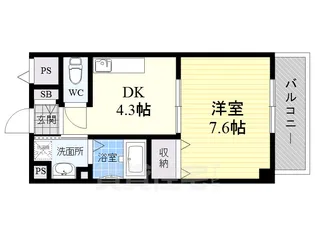今川マンション【5階】の間取り