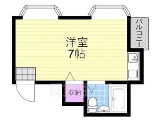 大阪府大阪市西淀川区歌島1丁目【マンション】の間取り