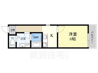 machi terrace高殿【2階】の間取り