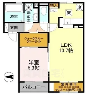 M・KsquareⅡ【1階】の間取り