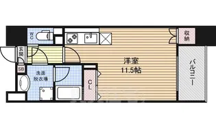 REPOSER名駅南【6階】の間取り