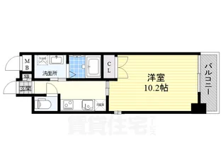 TKアンバーコート深井【6階】の間取り
