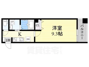 大阪府堺市堺区鉄砲町【マンション】の間取り
