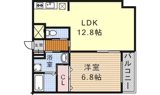 ラ イスラ グランデ【1階】の間取り