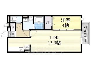 PROCEED GARDEN【2階】の間取り