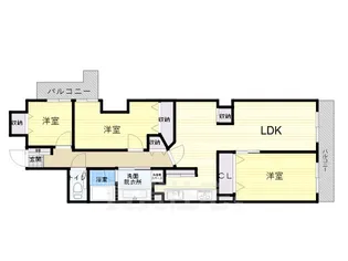 ビクトリアコート夙川【2階】の間取り