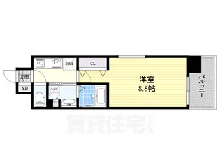 エスペランサ上前津【12階】の間取り