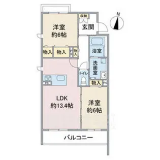 E-smile 榎【4階】の間取り