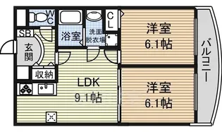 さくらHills YAGOTO【3階】の間取り