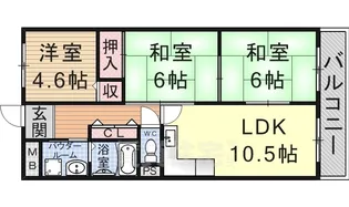 クッキィーセタ【5階】の間取り