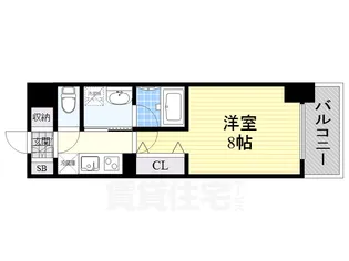アヴァンセテラス瑞穂通【9階】の間取り