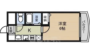 プレサンス泉アーバンゲート【5階】の間取り