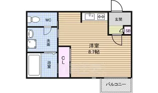Grandtic Ban【202号室】の間取り